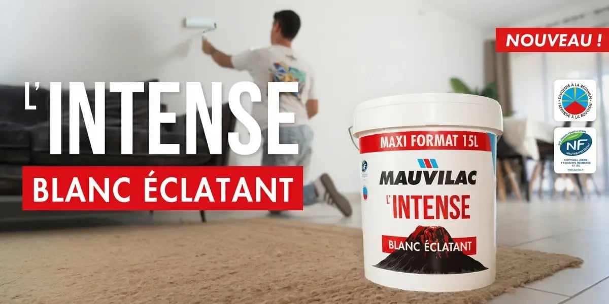 Mauvilac | L'INTENSE PEINTURE BLANCHE ÉCLATANTE